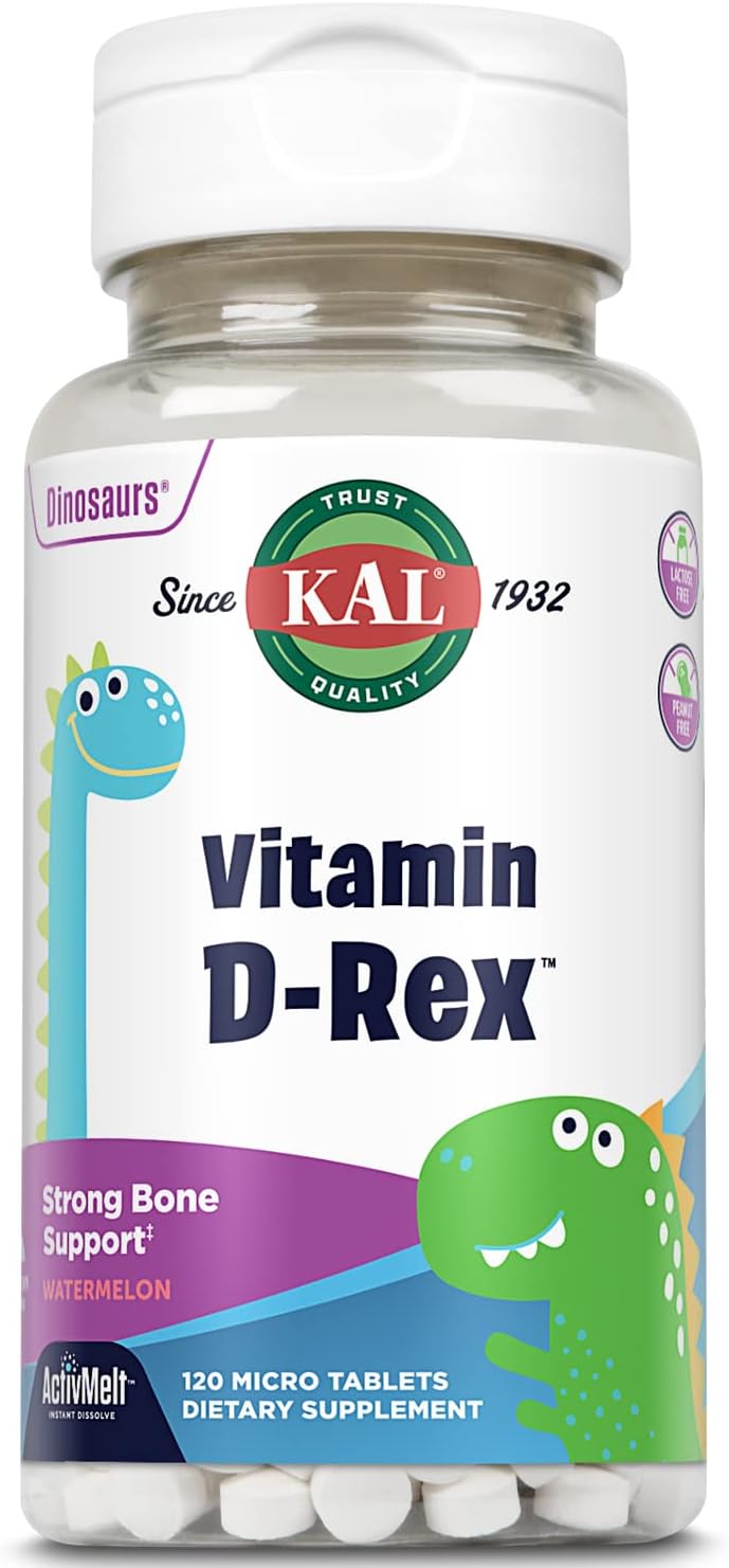 KAL D-Rex 15 mcg Watermelon 120 tabs